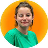 Silke is lesgever Moderne dans bij Moves & fun in Kruisem