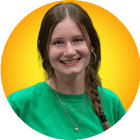 Zoë Cnudde is lesgever Moderne dans bij Moves & fun in Kruisem